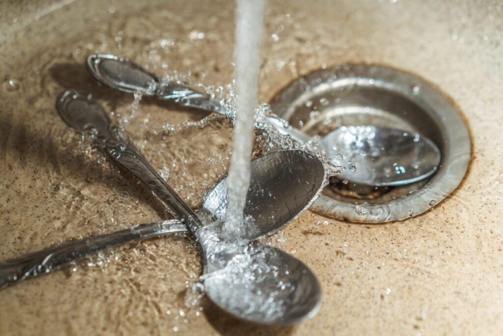 How To Clean Up Hard Water Deposits Around Home Water Faucets?